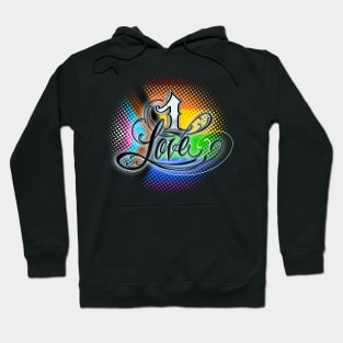 There is just one love Hoodie